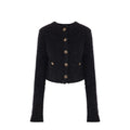 Balenciaga Black Cotton Cardigan